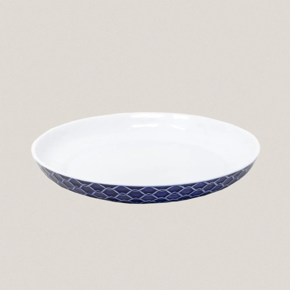 Big Plate Rede Blue Cobalt - Image 3