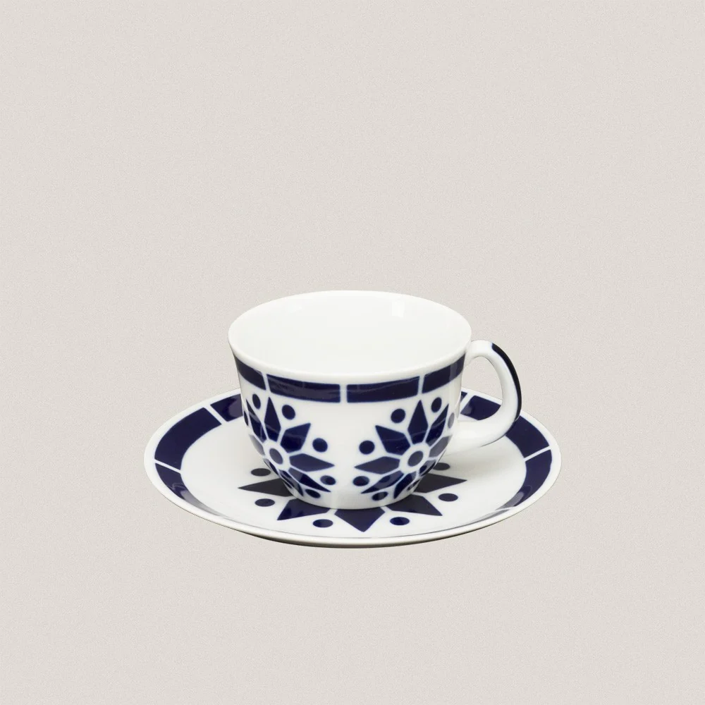 Breakfast Cup and Plate Ros