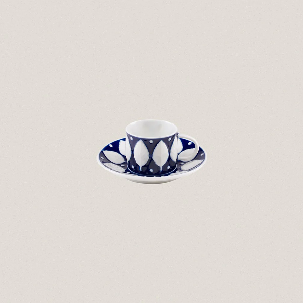 Coffee Set 6 services F73 Azul - Image 3