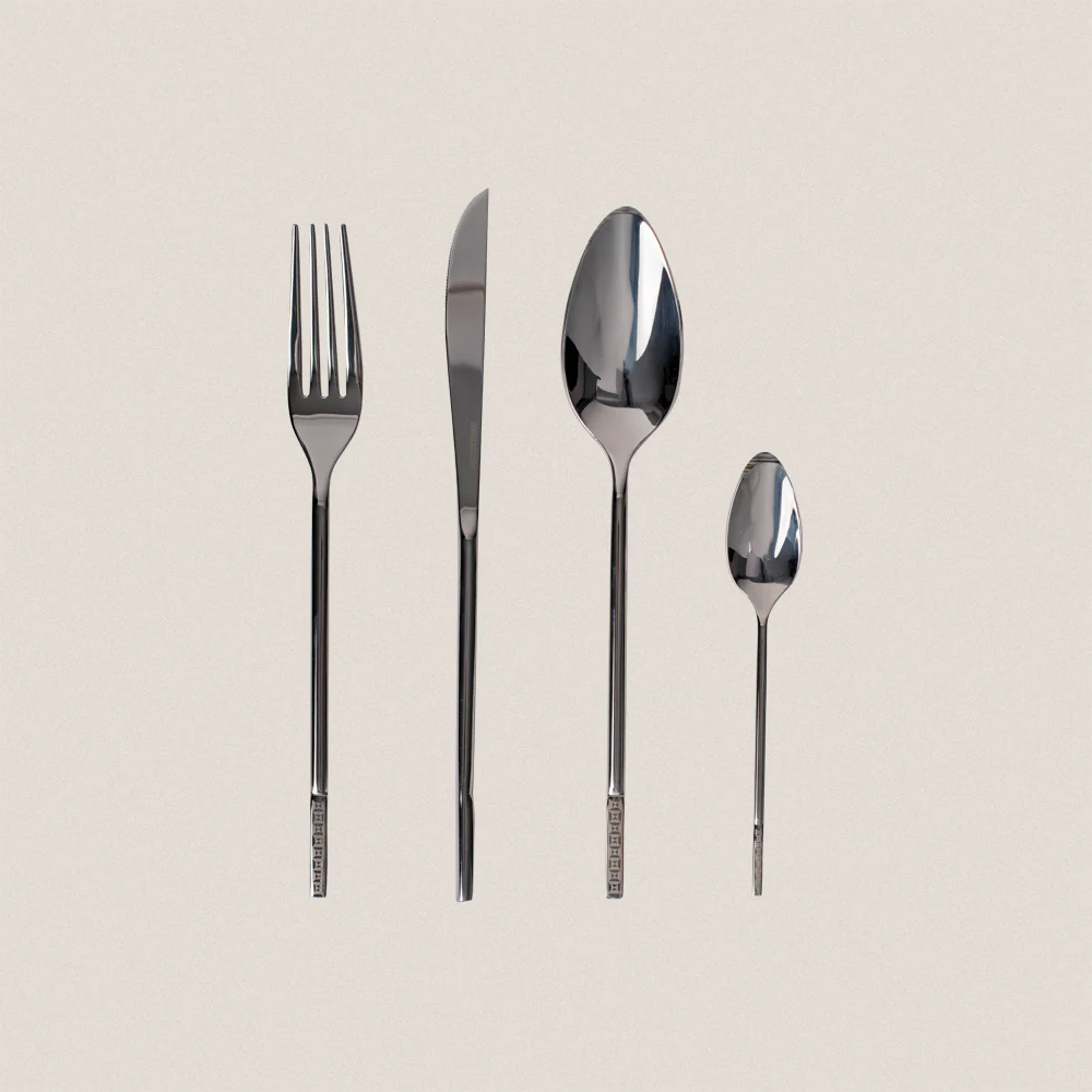 Cubertería Monférico Acero Inox 24 piezas