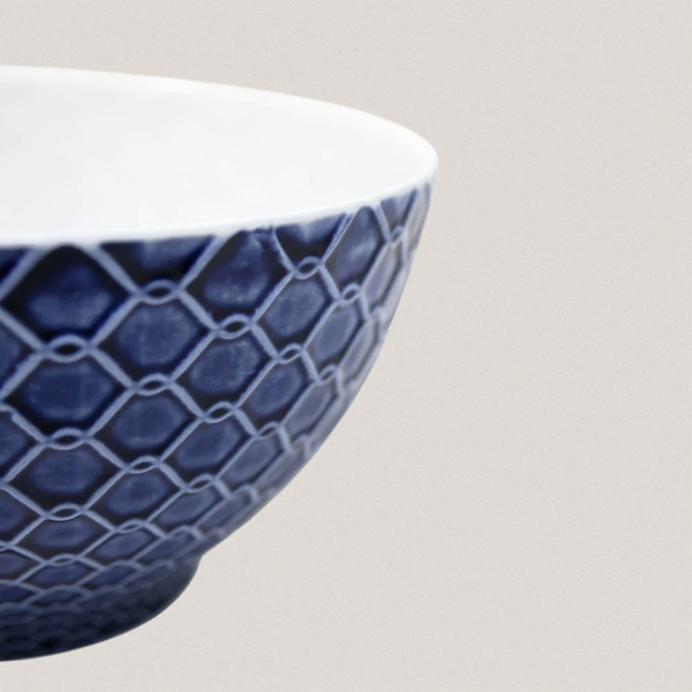 Large Bowl Rede Blue Cobalt - Image 4