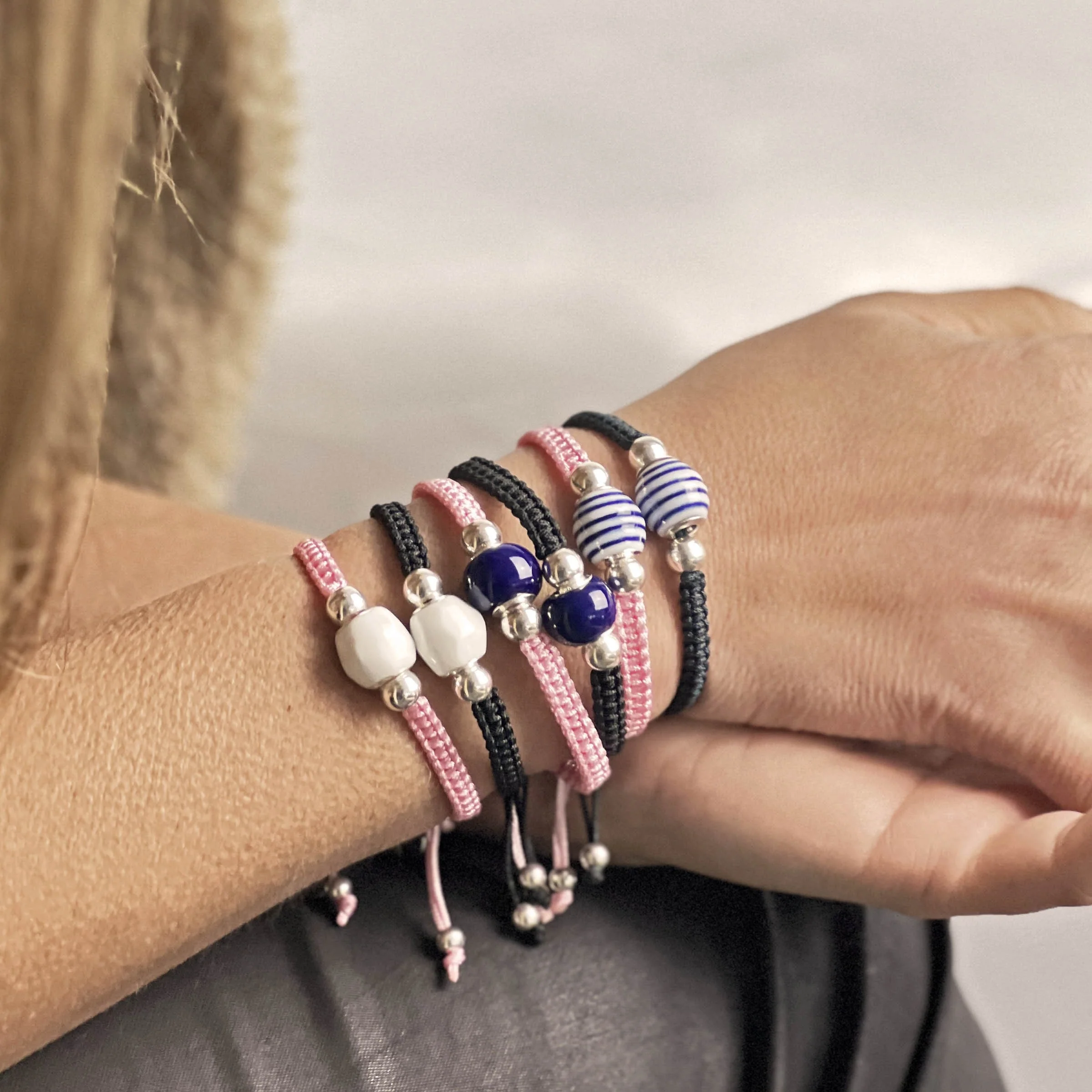Rodas Black String Bracelet - Image 2