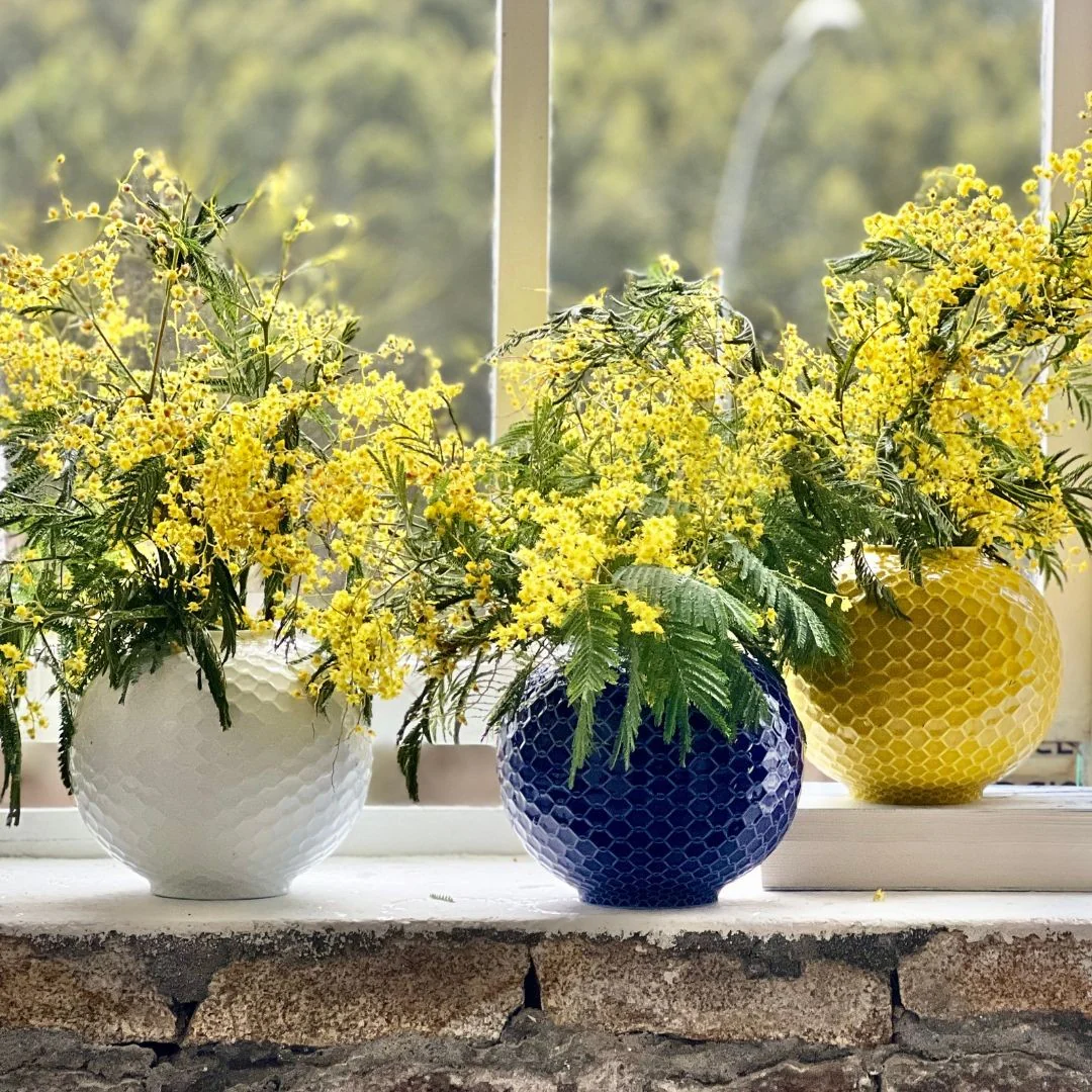 Vase Rede Mustard - Image 2